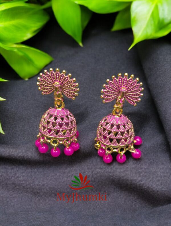Oxidised Jhumka Earring For Women